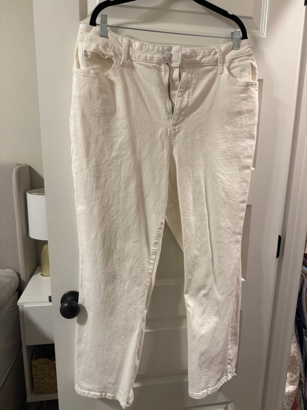 Sonoma Straight Leg Pants in White